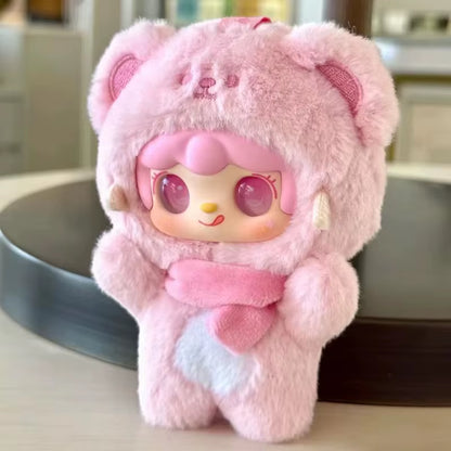 Yooki V4 Takes a Bite Bear Series Plush Blind Box Creative Cute Doll Backpack Pendant Keychain Mysterious Box Surprise Fun Gifts