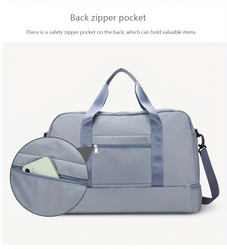 Versatile Carry-On Duffle Bag with Large Capacity and Lightweight Design - Perfect for Travel, Sports, and More Beauty Fashion