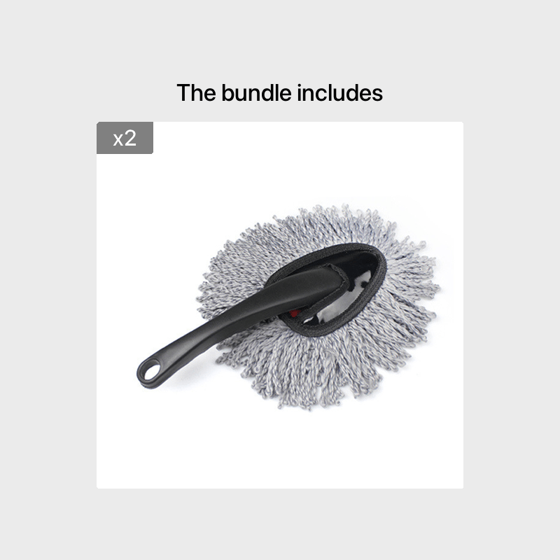Car Dust Removal Small Duster Wipe Car Soft Brush Cleaning Brush Mini Bristle Brush Dust Removal Brush Nanofiber Car Interior Beauty Fashion