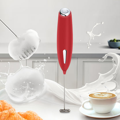 1pc LALAYUAN Electric Milk Frother & Whisk - Handheld Portable Foam Maker with Stainless Steel Teapot, Coffee & Chocolate Making, AA Battery Operated (Not Included) for Home Kitchen, Christmas Gifts, Office Use, Office Drink Beauty Fashion