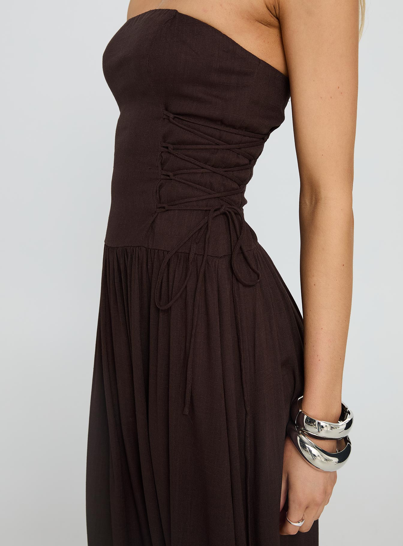 So Far So Good Maxi Dress Chocolate Princess Polly