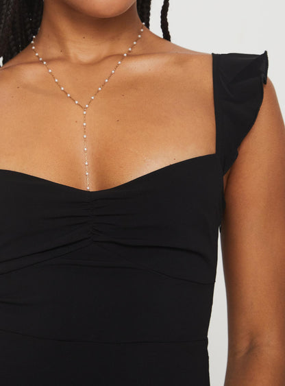 Landon Mini Dress Black Princess Polly