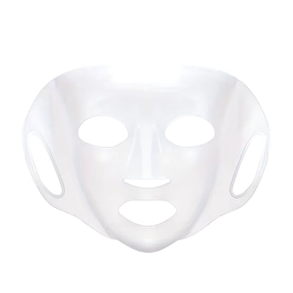 1PC 3D Silicone Facial Mask for Moisturizing-Reusable, Anti-Water Evaporation,Skin Care Tools for Women