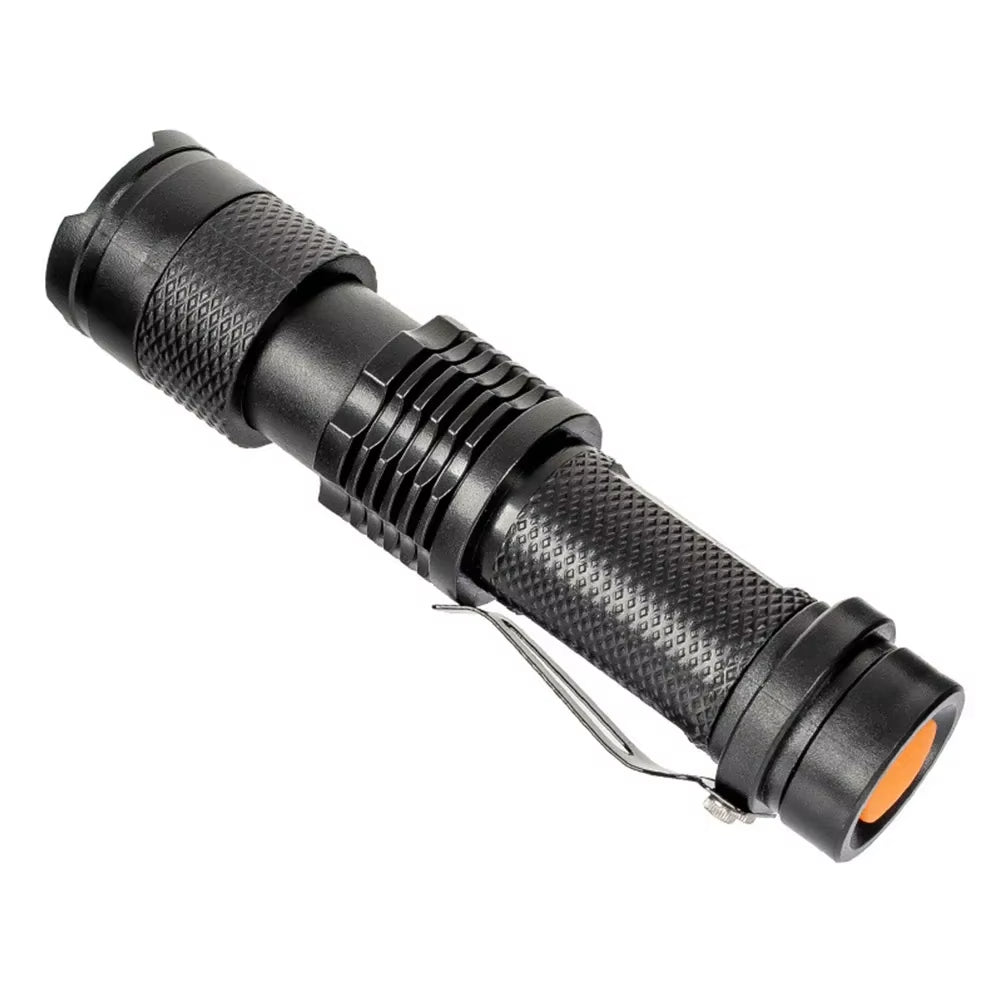 1X Waterproof Tactical Flashlights Portable LED Camping Lamps 3-Mode Handheld Powerful LED Torch Light Lanterns Self Defense