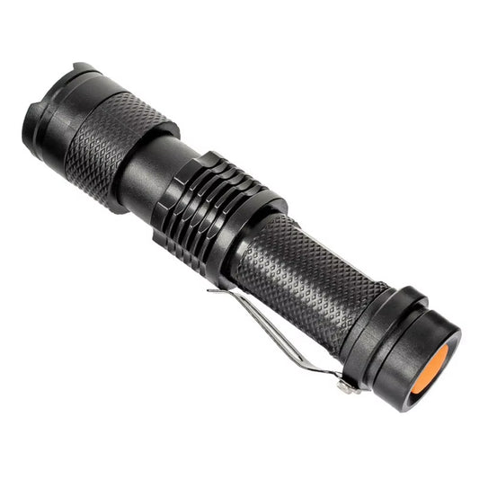1X Waterproof Tactical Flashlights Portable LED Camping Lamps 3-Mode Handheld Powerful LED Torch Light Lanterns Self Defense