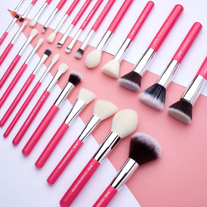 Makeup Brushes Set 25Pcs Make up Brush Professional ,Natural-Synthetic Foundation Powder Blending Eyeshadow T195