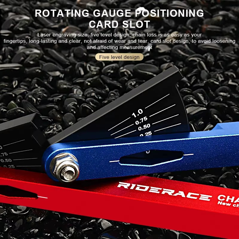 Bicycle Chain Wear Indicator Tool Multi-Functional Bike Chain Gauge Measurement Checker MTB Road Cycling Repair Tools