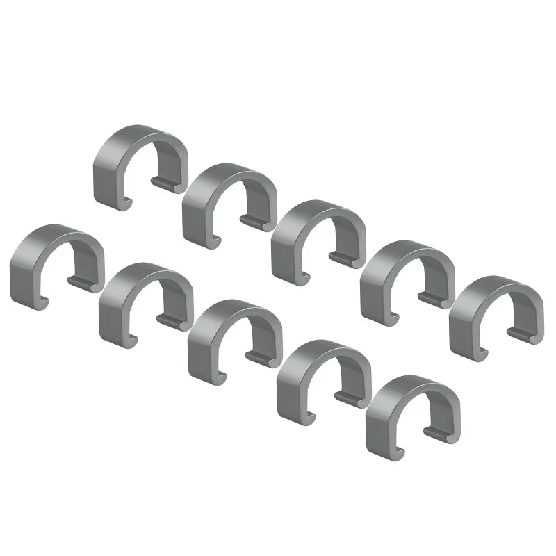 10Pcs MTB Bike Bicycle Frame U Buckle for Brake Cable Housing Hose Tube Shifter Cable Guides Button Fixed Tubing Clips