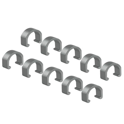 10Pcs MTB Bike Bicycle Frame U Buckle for Brake Cable Housing Hose Tube Shifter Cable Guides Button Fixed Tubing Clips