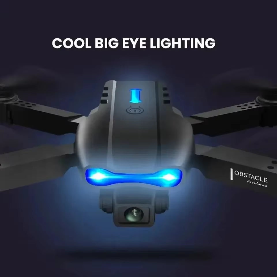 Professional Mini Drone E99 HD 4K Camera Foldable WIFI FPV RC Aerial Photography Quadcopter RC Helicopter Children'S Toy Gift
