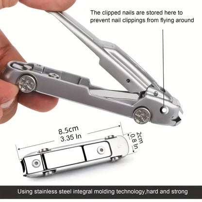 Newest Shape of a Car Resembles a Nail Clipper Ingrown Toenail Thick Nails Clipper Stainless Steel Blades Manicure Care Tools