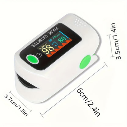 CHANG KUN Digital Fingertip Pulse Oximeter With Blood Oxygen Sensor, Monitor SpO2 And Heart Pulse Rate And Perfusion Index For Home Use Or Sport Battery Powered Beauty World Shop