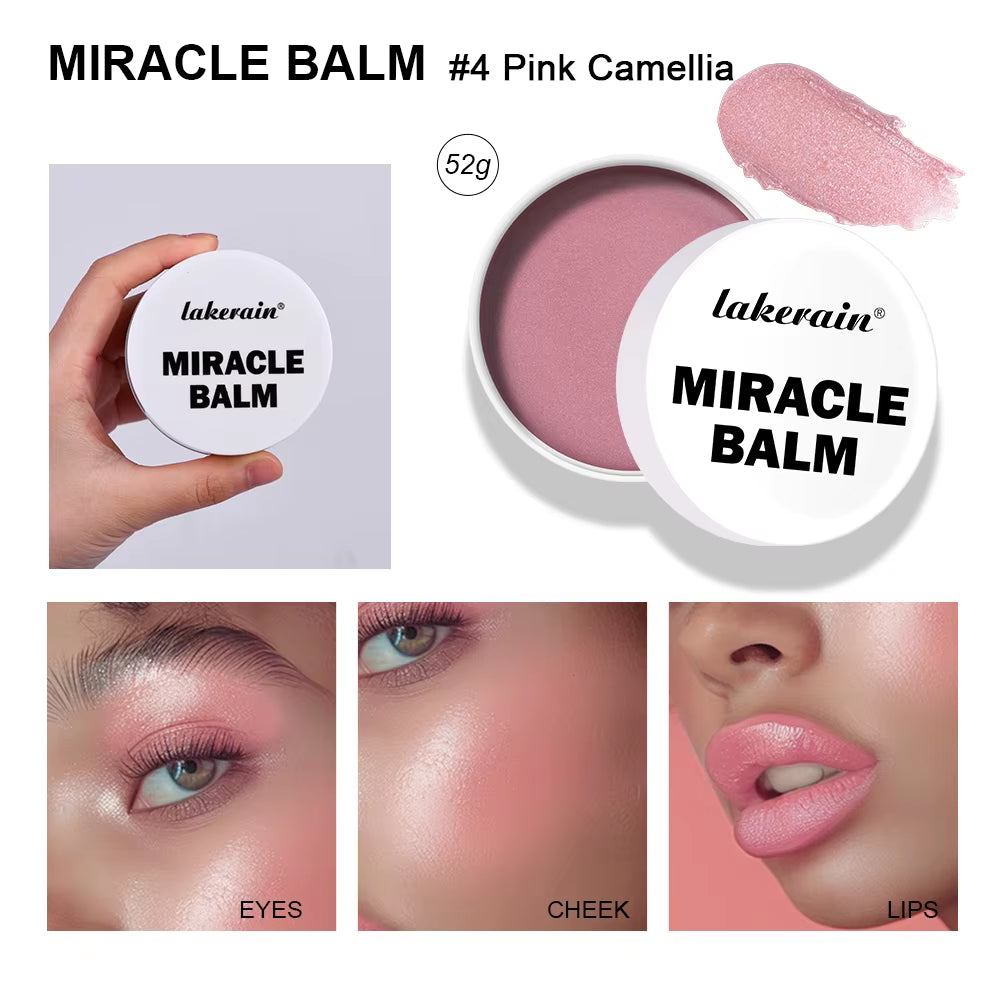 Cream Blush for Cheeks Mulit Glow Balm Blush Balm Face Makeup Radiant Finish Hydrating Creamy Lightweight & Blendable Color Face