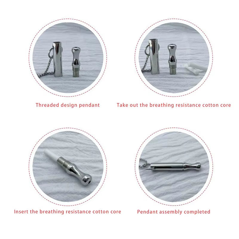 Personal Diffuser for Essential Oils with 3 Pack Cotton Core, Aromatherapy Inhaler for Essential Oil, Quit Smoking Inhaler Stick