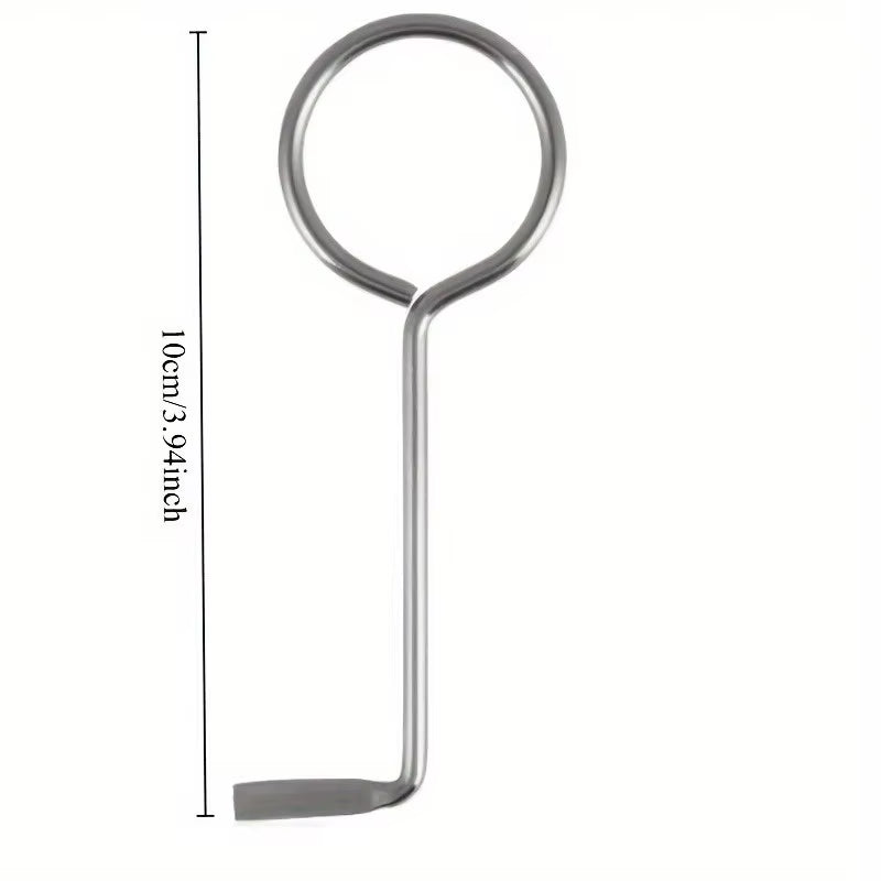 Portable Tool for Unlocking Doors Featuring a Universal Torque Wrench Suitable Outdoor Use Opening Doors When Keys Are Forgotten