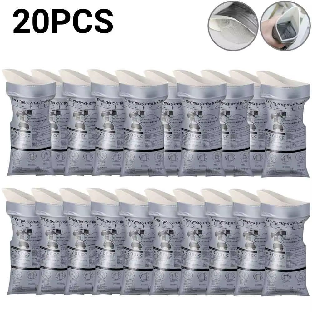 Camping Emergency Urinate Bags Disposable Piss Bags Travel Mini Mobile Toilet Portable Urine Bag Baby Vomiting Bag