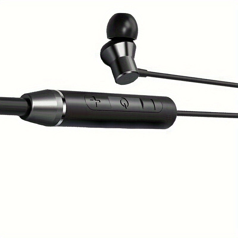HE05 Neckband Wireless Headphones Hi-Fi Stereo Sound Sport Wireless Earphones Comfortable Wearing Wireless Headset Compatible with all mobile phones Can Be Used As A Birthday Gift Holiday Gifts