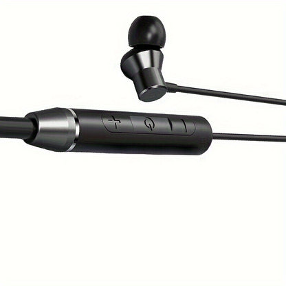HE05 Neckband Wireless Headphones Hi-Fi Stereo Sound Sport Wireless Earphones Comfortable Wearing Wireless Headset Compatible with all mobile phones Can Be Used As A Birthday Gift Holiday Gifts