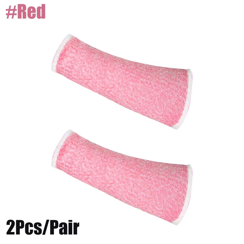 1Pair Arm Protectors Guard Sleeves Safety Protective for Thin Skin and Bruising Cut Resistant Forearm for Men Women