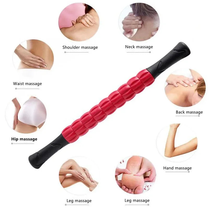 1Pcs Yoga Massage Stick Roller Fitness Body Massage Roller Body Massager for Relieving Muscle Soreness Massage Fitness Sticks