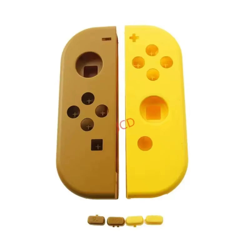 Cartoon Pattern Front Back with Middle Frame Shell Housing Case Plastic Cover for Nintend Switch NS Nxjoy-Con Joycon Controller