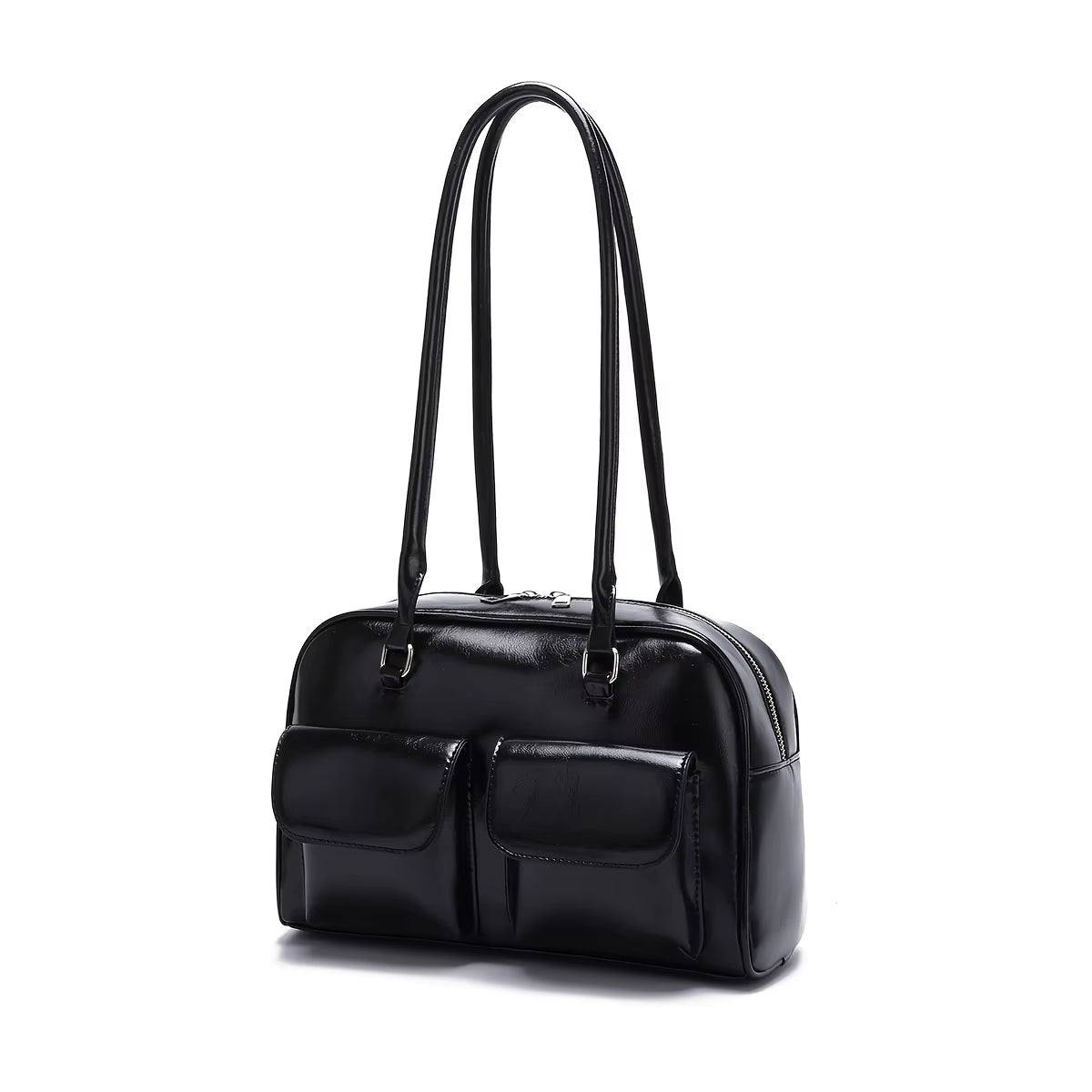 Fashion Armpit Bag, High- Value Versatile Handbag Niche Design Women Tote Shoulder Bag, Retro Pu Leather Purses and Handbags