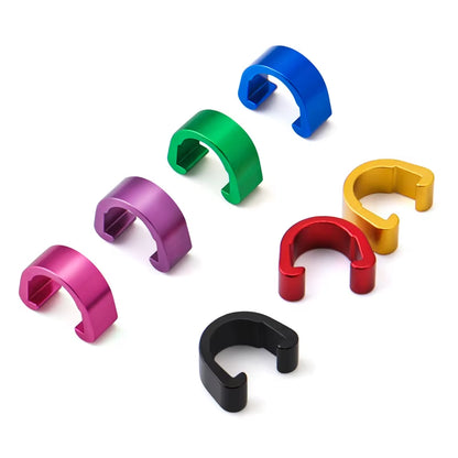 10Pcs MTB Bike Bicycle Frame U Buckle for Brake Cable Housing Hose Tube Shifter Cable Guides Button Fixed Tubing Clips