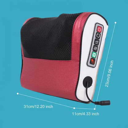 Multi Functional Neck and Shoulder Massager Household Neck and Back Kneading Tool with Multiple Adjustable Hot Compress Massage