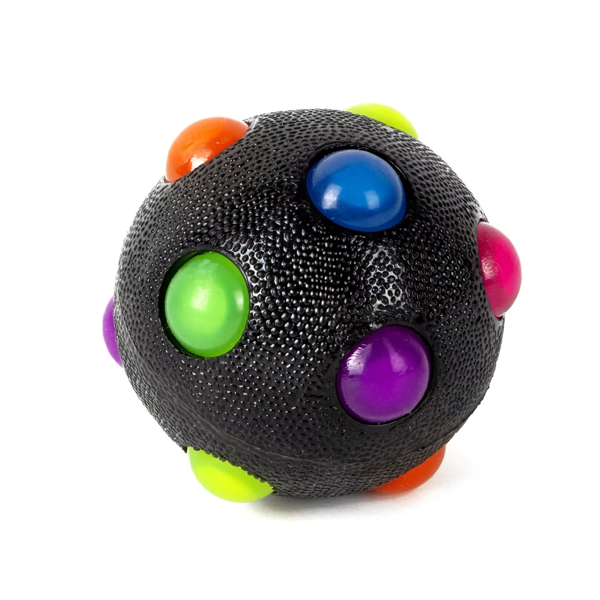 Dog Toy Glowing Ball LED Puppy Balls Flashing Elastic Ball Toy Pet Color Light Ball Interactive Toys for Cats Small Dogs Child