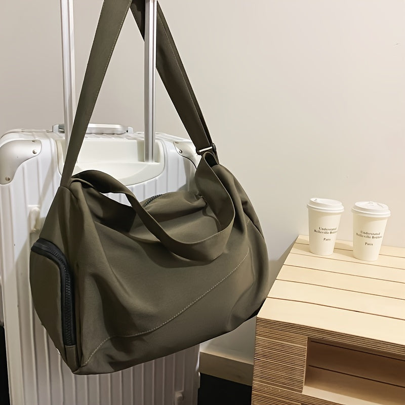 Men's Large Sling Bag, Sport Travel Shoulder Bag, Crossbody Bag For Hanging Out & Daily Commute Beauty World Shop