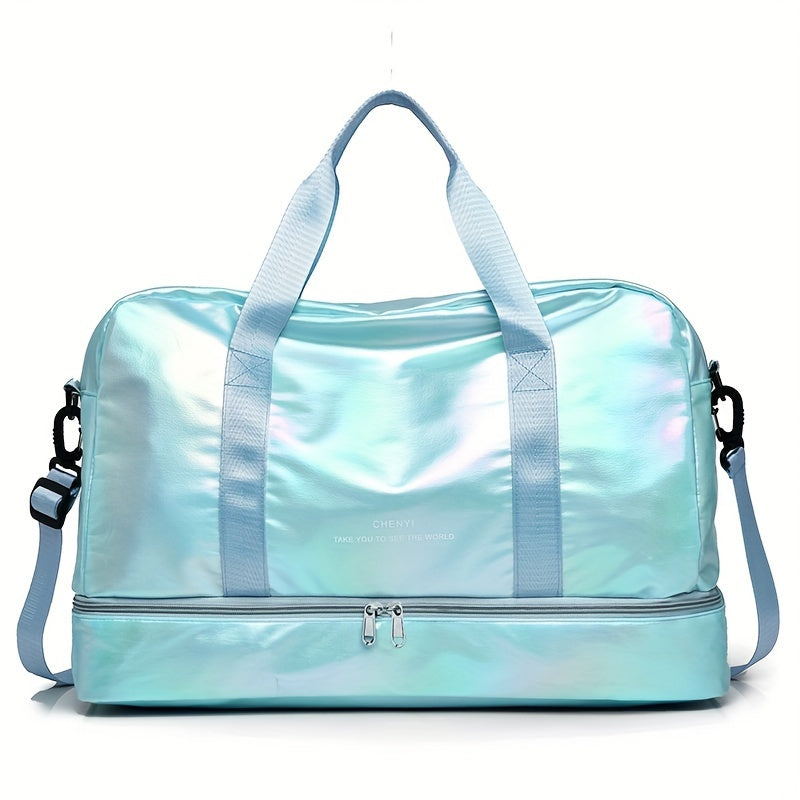 Versatile Carry-On Duffle Bag with Large Capacity and Lightweight Design - Perfect for Travel, Sports, and More Beauty Fashion