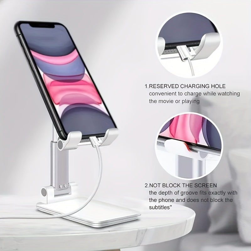 2PCS Portable Retractable Phone Stand Compatible With All Phones, 2 Colors Available Beauty Fashion