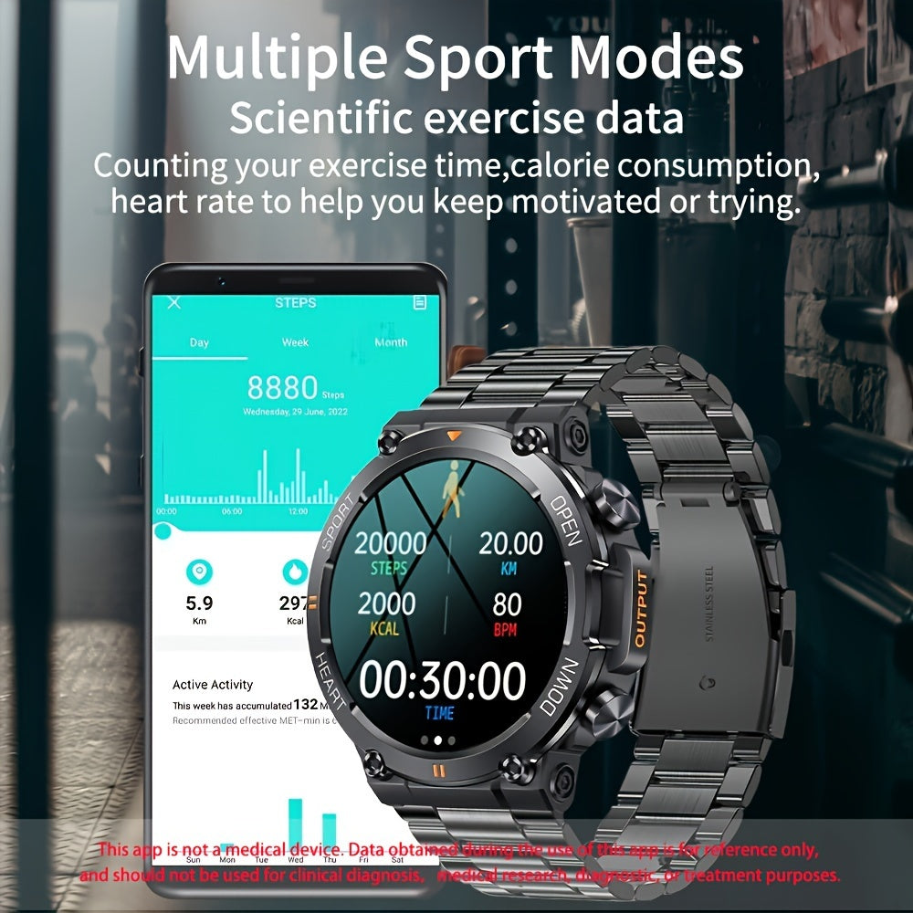 1.39-inch Large Screen SENBONO Sport Smart Watch for Men and Women, Wireless Call, 400mAh Battery Long Standby, Pedometer, Calorie Tracker, Compatible with Android and iPhone Phones Beauty World Shop