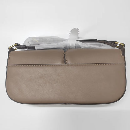 2025 French Luxury and Fashionable One Shoulder Underarm Handbag, Cowhide Commuting Handbag, Casual and Simple French Stick Bag