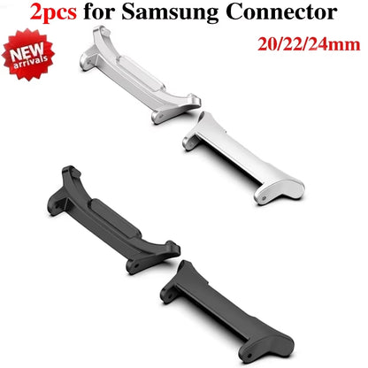 1 Pair Adapter for Samsung Galaxy Watch 7Ultra 47Mm Metal Connector for Samsung Watch Ultra 2025 20Mm 22 24Mm Watch Accessories