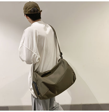 Men's Large Sling Bag, Sport Travel Shoulder Bag, Crossbody Bag For Hanging Out & Daily Commute Beauty World Shop