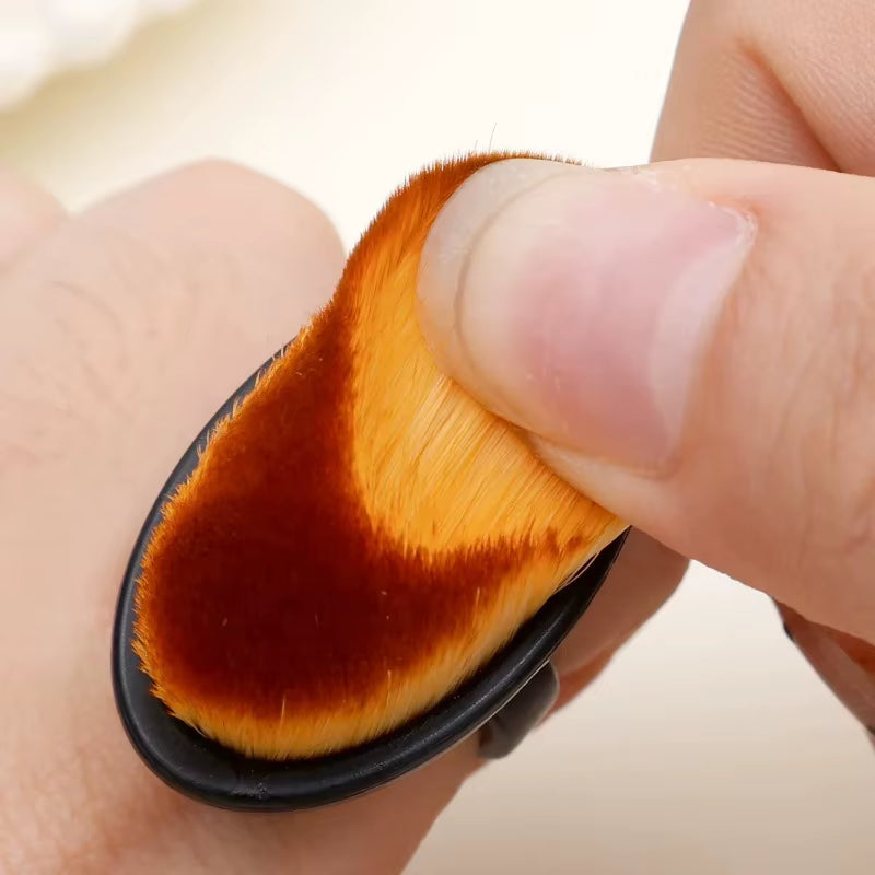 Professional Nail Dust Brush Art Brush Remove Gel Polish Powder Cleaning Tool Beauty Accessories Soft Bristles Portabl Salonl