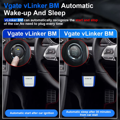 Vlinker BM ELM327 for BMW Scanner Wifi Bluetooth 4.0 OBD2 OBD 2 Car Diagnostic Auto Scan Tool Bimmercode ELM 327 V1.5 V1 5