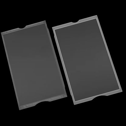 For PSP 1000 2000 3000 LCD Screen Display Glass Plastic Mirror Screen Lens Front Shell Protective Cover Game Accessories