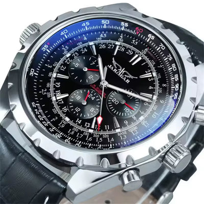 212 New Men'S Automatic Mechanical Watch Fashion Business Luxury Calendar Week Men'S Premium Watch Gift Reloj Hombre