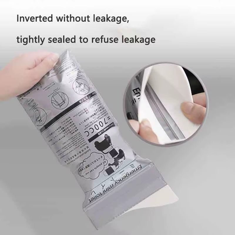 Camping Emergency Urinate Bags Disposable Piss Bags Travel Mini Mobile Toilet Portable Urine Bag Baby Vomiting Bag