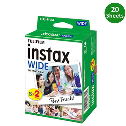 Instant Camera Hot Sale Film Camera Wide 300 Upgrade Optional Fuji Wide Film  Genuine  Instax Wide 400 Camera
