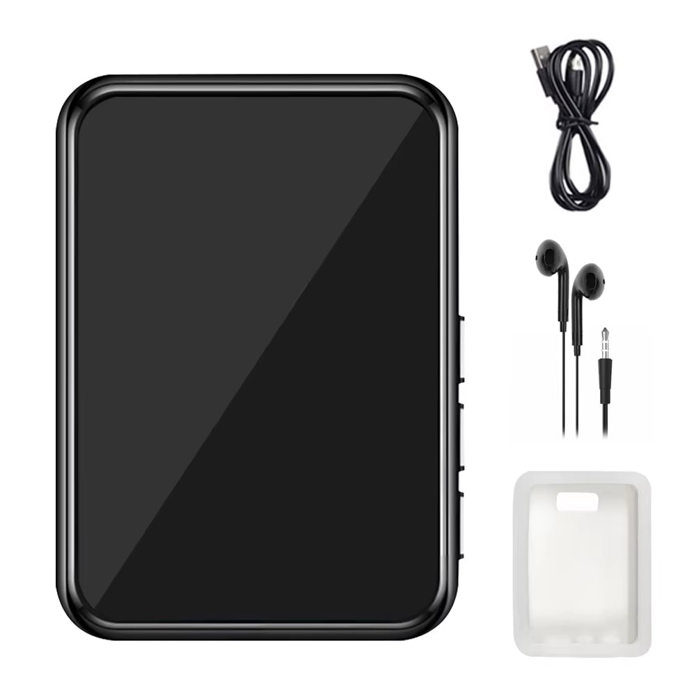 128G MP3 Player Bluetooth 5.4 Hifi MP3 Music Player Built-In Speaker 2.4Inch Touch Screen MP4 Player with E-Book/Video Recording
