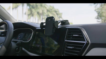 [Upgraded Phone Holder] Upgraded Handsfree Car Phone Holder Mount | Phone Holder for Car Dashboard | Compatible with iPhone Android Beauty Fashion