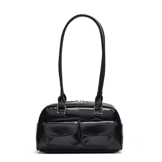 New Women'S Bag Bowling Bag 2024 New Niche Joker Boston Bag Tote Bag Underarm Shoulder Bag