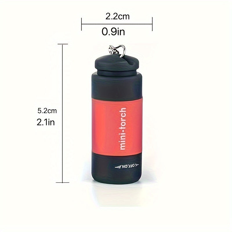USB Rechargeable Portable Flashlight Keychain Mini Torch Camping Ultra Bright Lamp Outdoor Supplies,  Travel Flashlight, Mini Lantern, Compact Design, Hikers, Outdoor Enthusiasts Beauty Fashion