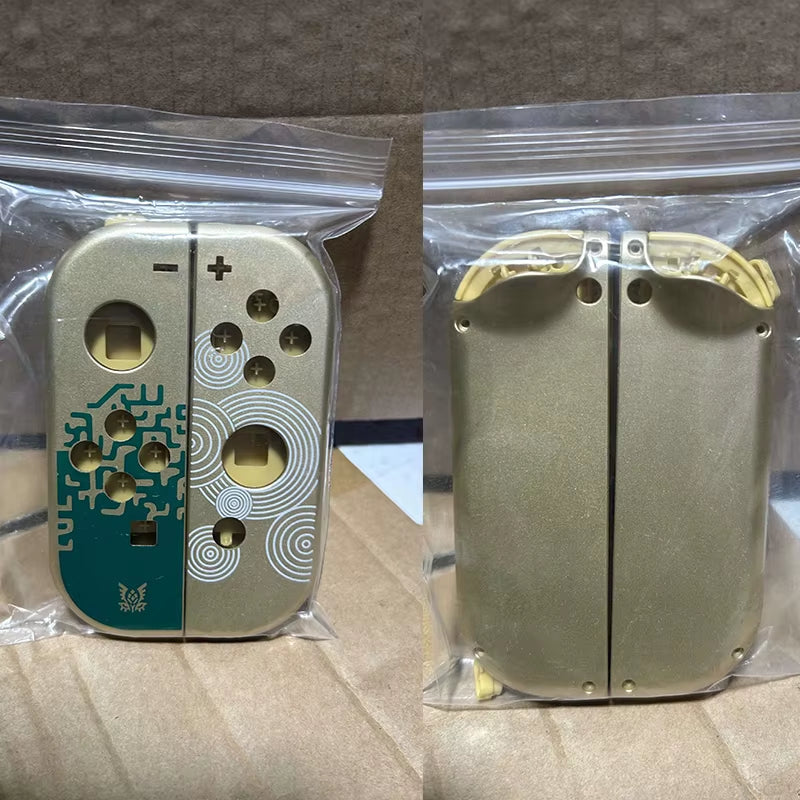 Cartoon Pattern Front Back with Middle Frame Shell Housing Case Plastic Cover for Nintend Switch NS Nxjoy-Con Joycon Controller