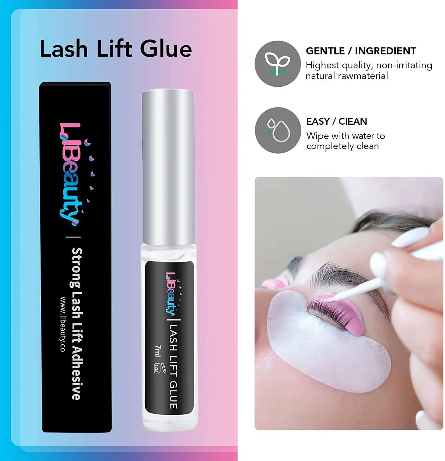 7Ml Super Strong Lash Lift Glue Lash Lifting Adhesive Clear Eyelash Lifting Adhesive Eyelashlift Glue Makeup Tools