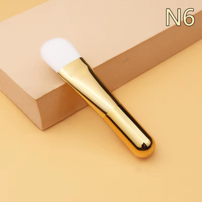 Silicone Facial Mask Brush Soft Hair Facial Mask Brush Brush Applicator for Facial Mask Beauty Salon Brushes Makeup Tools