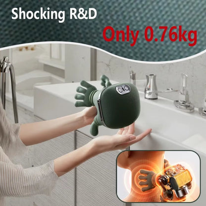 Neck Massager Finger Pressure Shiatsu Neck Back and Shoulder Massager Electric Kneading Neck Deep Massage Muscle Relax